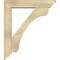 Ekena Millwork Legacy Traditional Rough Sawn Bracket w/ Offset Brace, Douglas Fir, 6"W x 28"D x 32"H BKT0604X28X32LEC01RDF - alternate 3